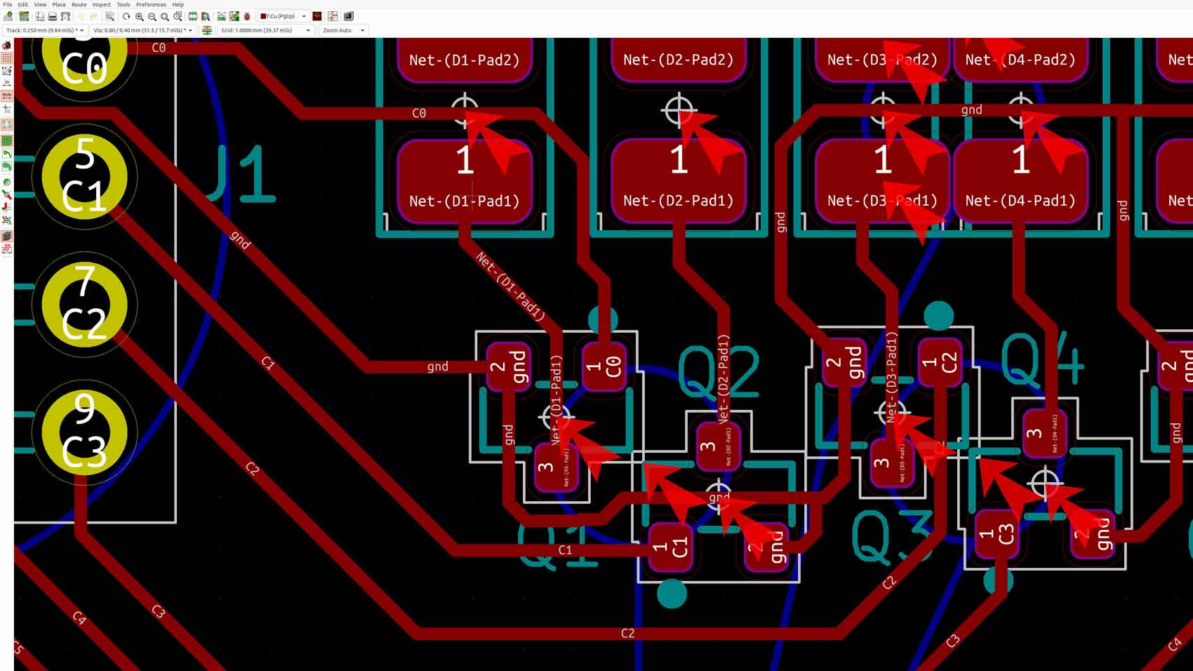 A7-courtyard-violation-kicad