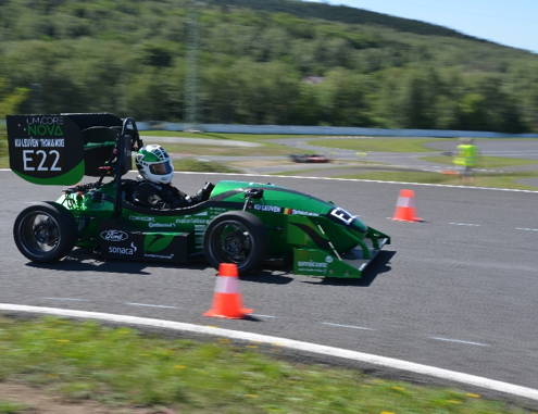 Formula Electric Belgium car