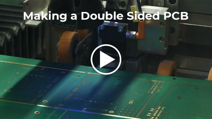 Video Making a Double Sided PCB