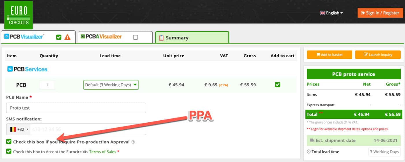 PPA - Screenshot