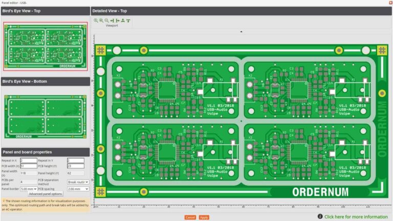 Panel Editor User Guide - Eurocircuits