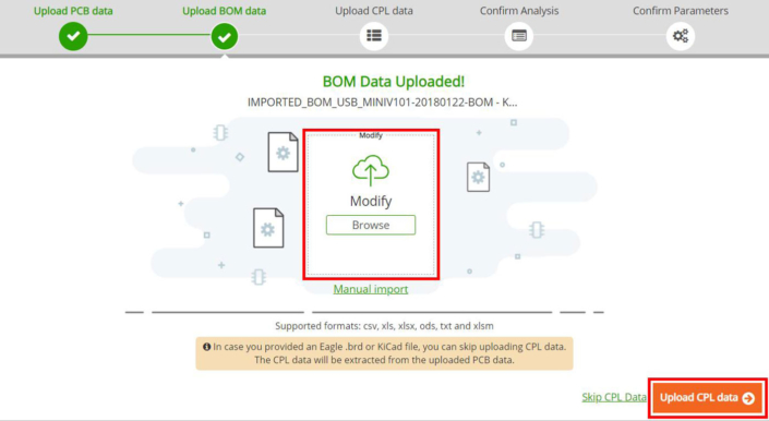 Upload CPL Data User Guide - Eurocircuits
