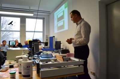 Prototype soldering with the eC-reflow equipment- Workshop in Augsburg ...