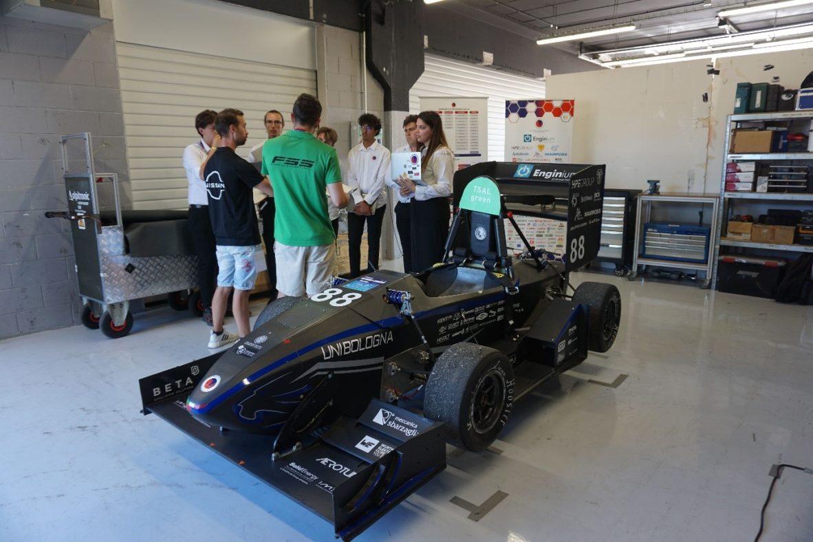 Unibo Motorsport 2024 Blue car