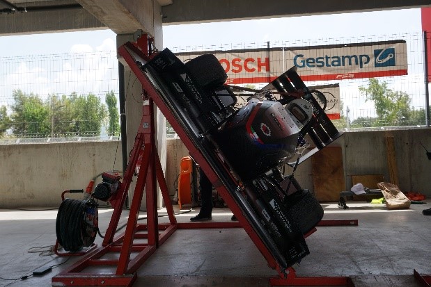 Unibo Motorsport 2024 Lifted car