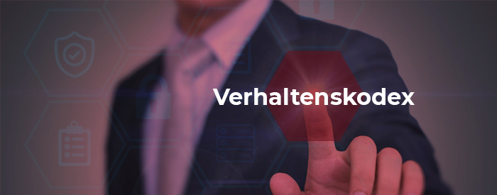Verhaltenskodex Banner