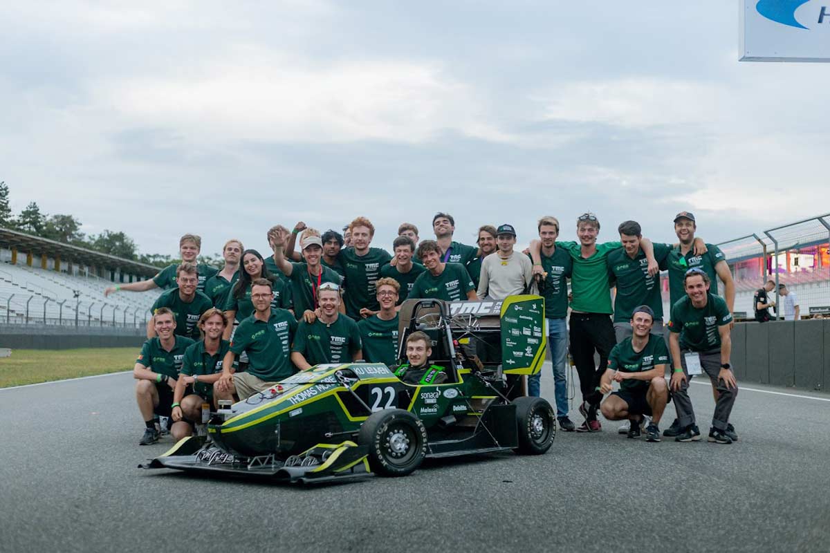Formula Electric Belgium 2025 Teamphoto