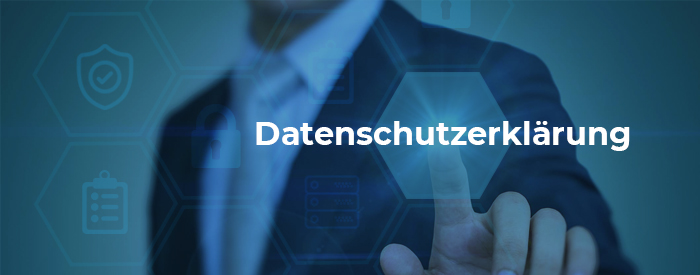 Datenschutzerklärung Banner