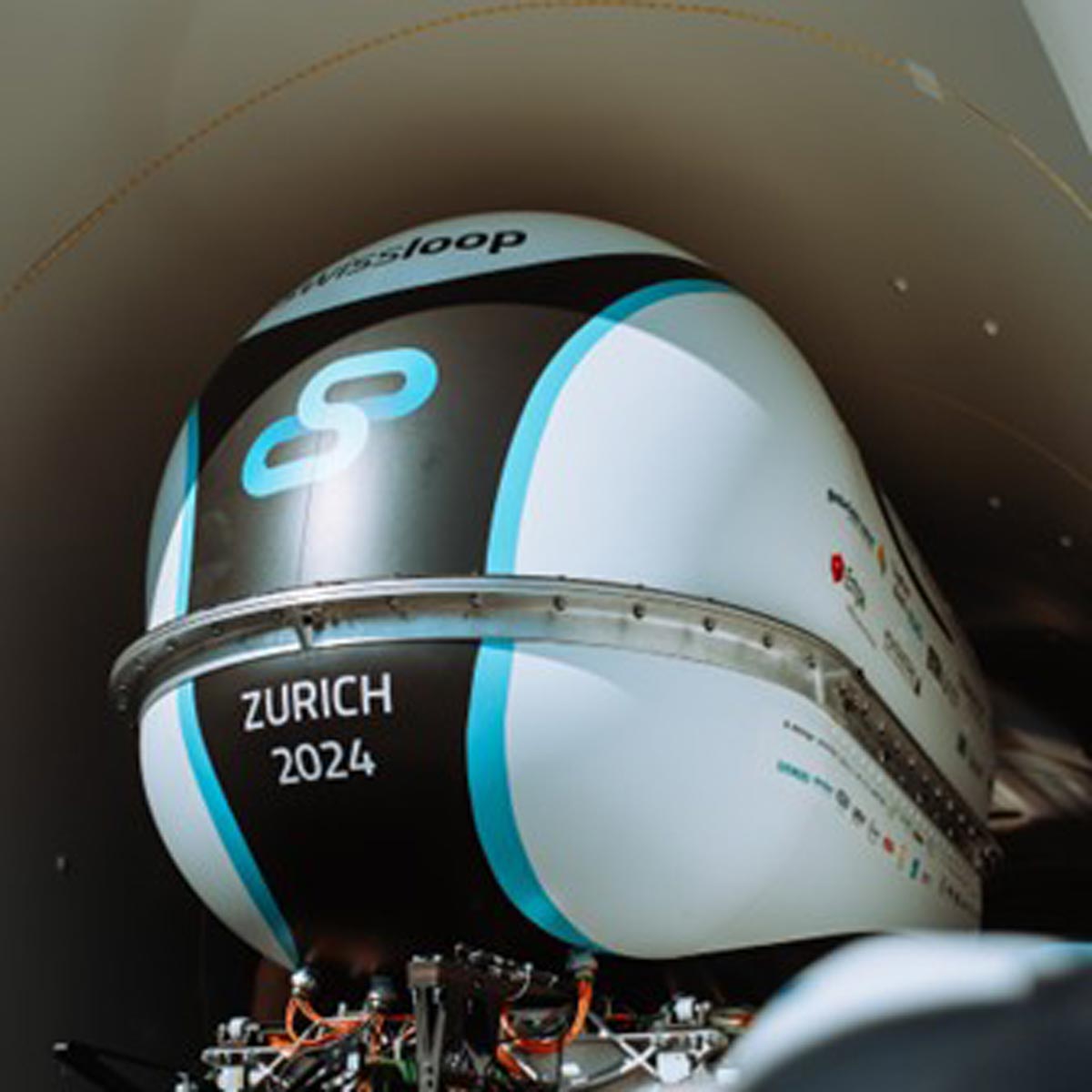 Swissloop Switzerland 2025 Cabin Design