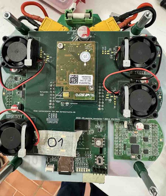 Uwe's Student Workshop Robotics Erlangen - boards