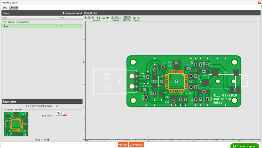 Assembly Editor Fenster