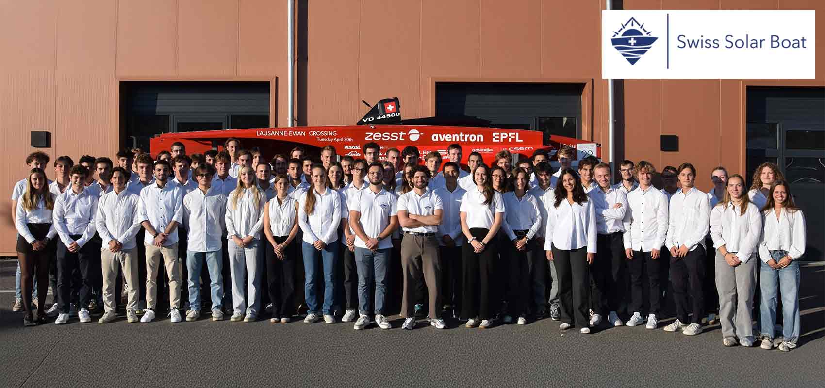 EPFL Swiss Solar Boat Banner Blog
