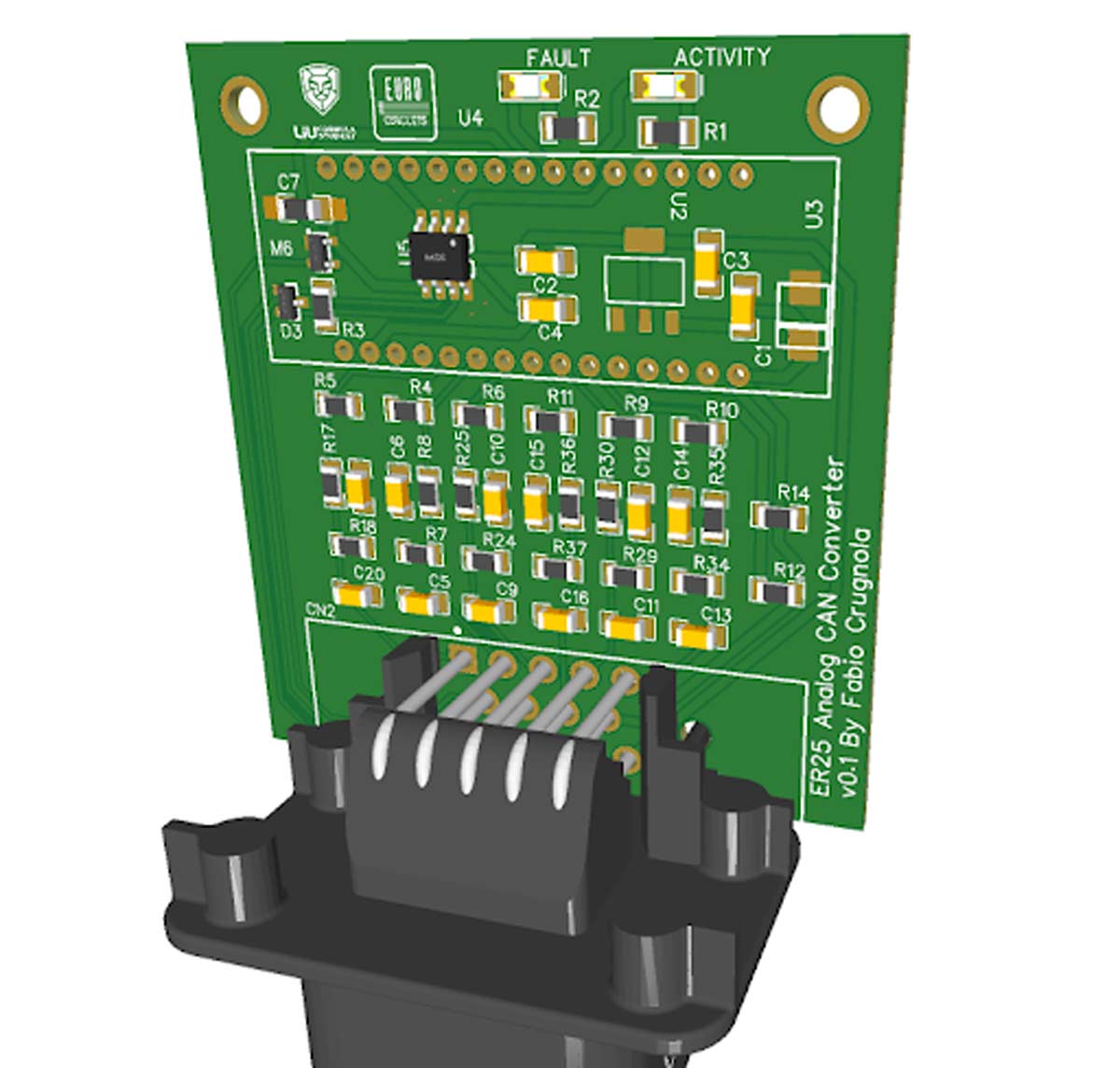 LiU Formula Student 2025 PCB