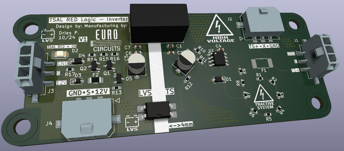 VUB Racing 2025 PCB