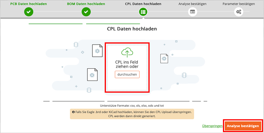 Select-Confirm-Analysis-from-Home-Page