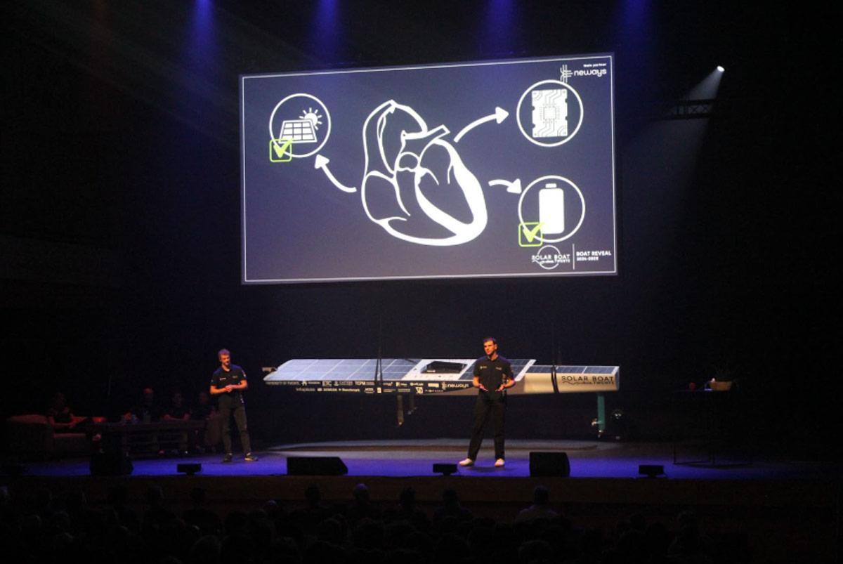 TU Twente Solar Boat 2025 Show