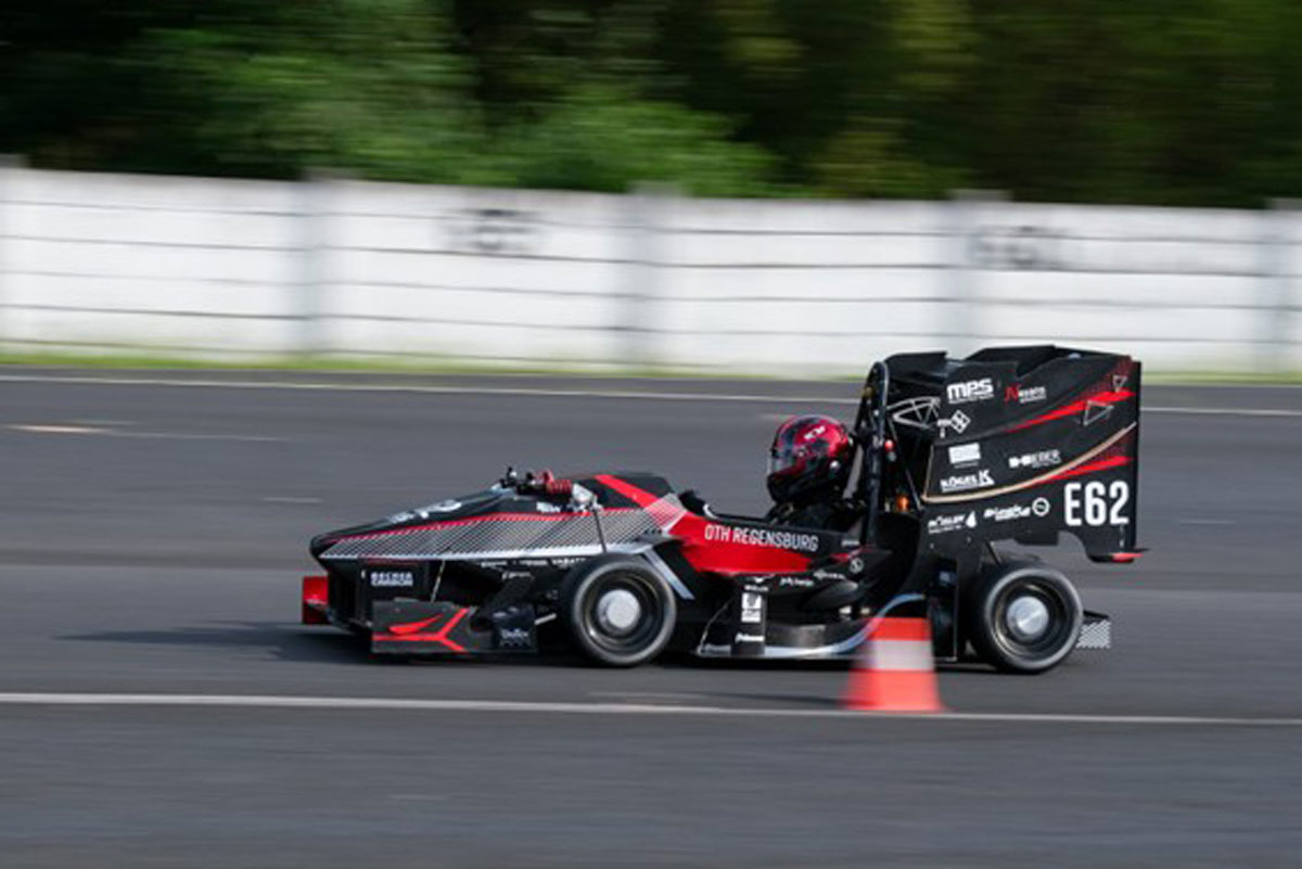 Dynamics EV 2025 Racecar