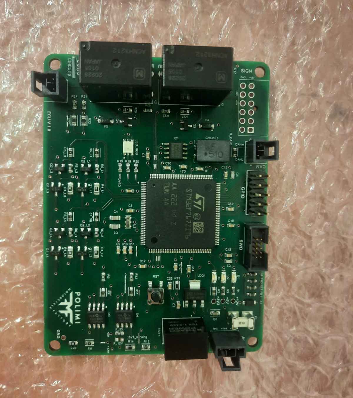 Polimi Motorcycle Factory ECU 2