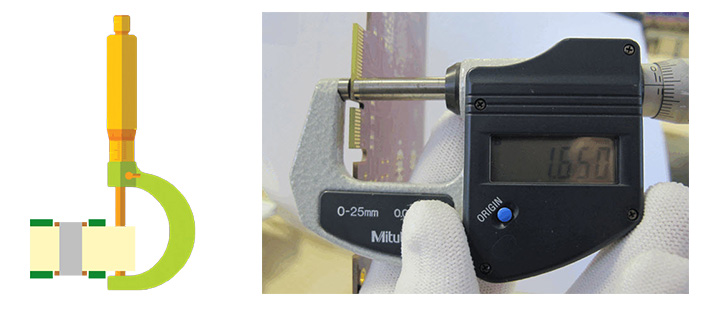 Dickentoleranz, Leiterplatten