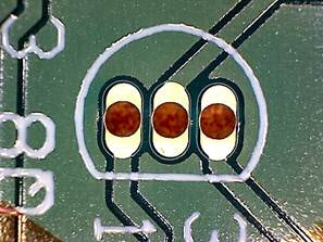 Bohrungen mit geringem Abstand