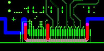 Goldstecker nach der Vorbereitung
