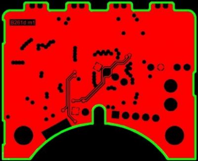 inner layer nonfunctional pad removed