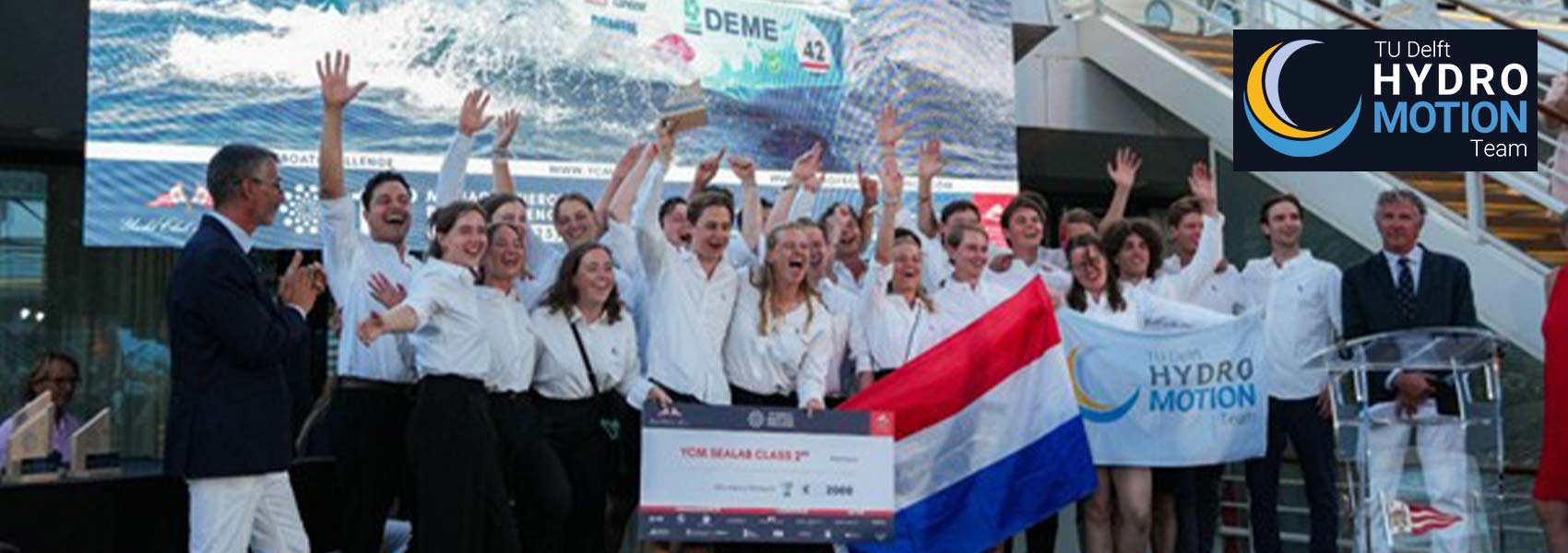 TU Delft Hydro Motion Team 2025 Banner Blog
