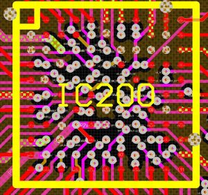 image example 2 - Micro BGA Routing High Speed differential pairs