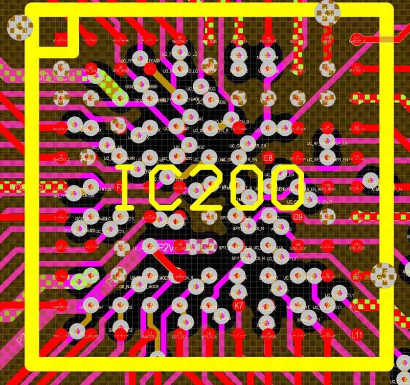 image example 2 - Micro BGA Routing High Speed differential pairs