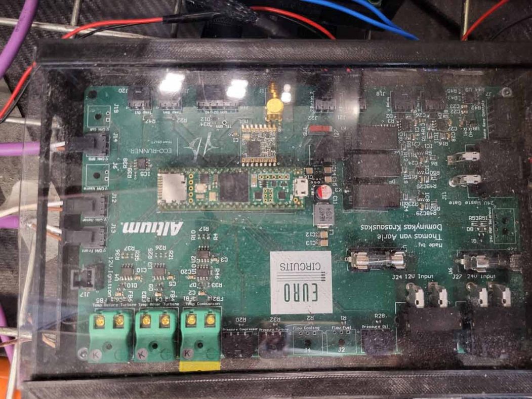 TU Delft Eco-Runner Back PCB