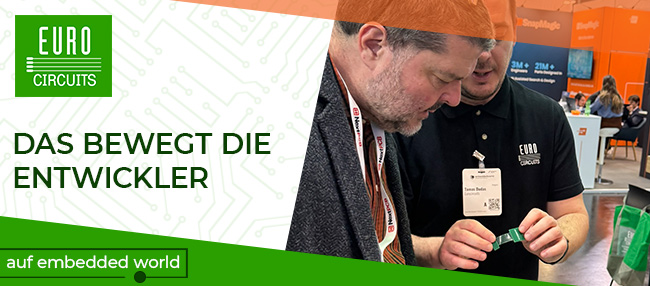 Newsletter banner - What Engineers wanted to talk about at embedded world -German