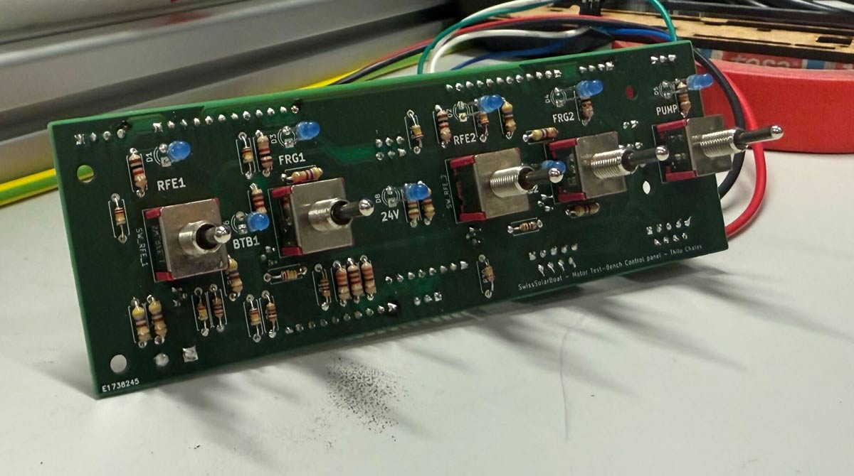Swiss Solar Boat 2025 PCB1