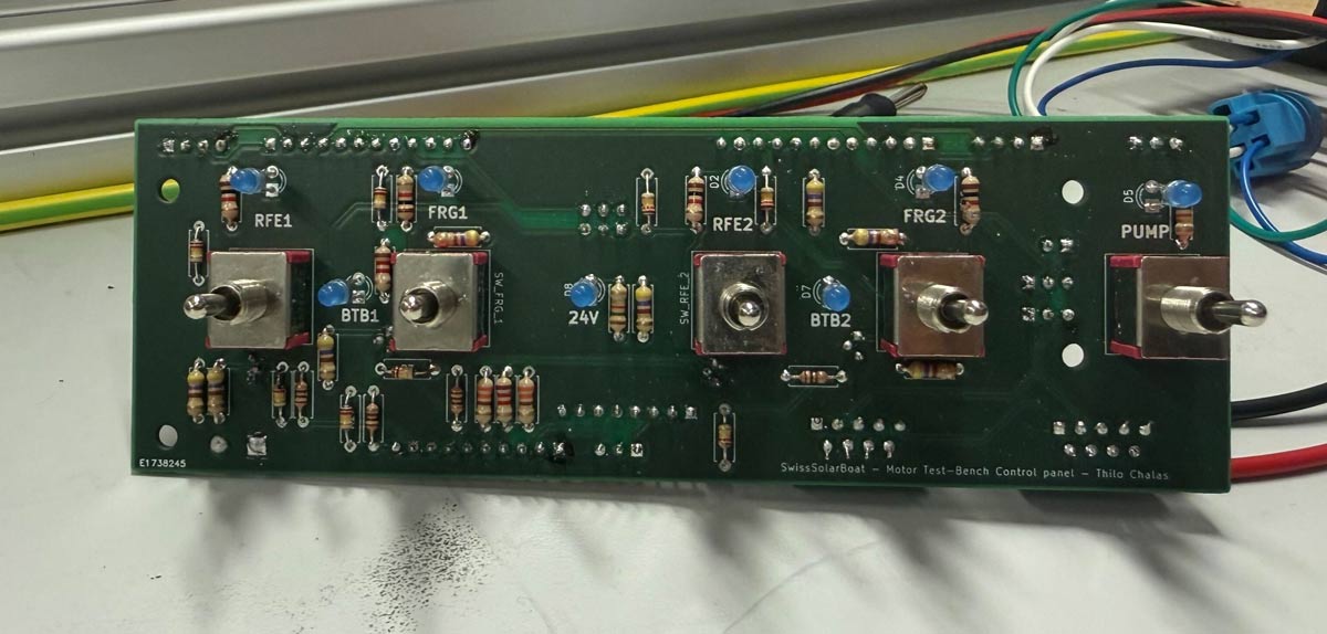 Swiss Solar Boat 2025 PCB2
