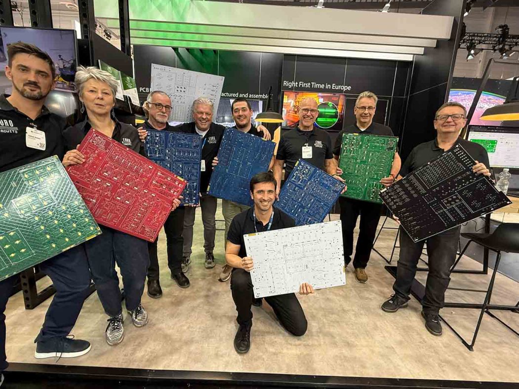 Image of the Eurocircuits team at embedded world 2026