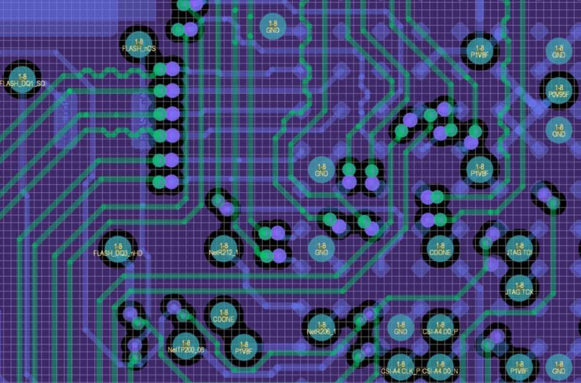 Image of HDI inner layer 6,7,8