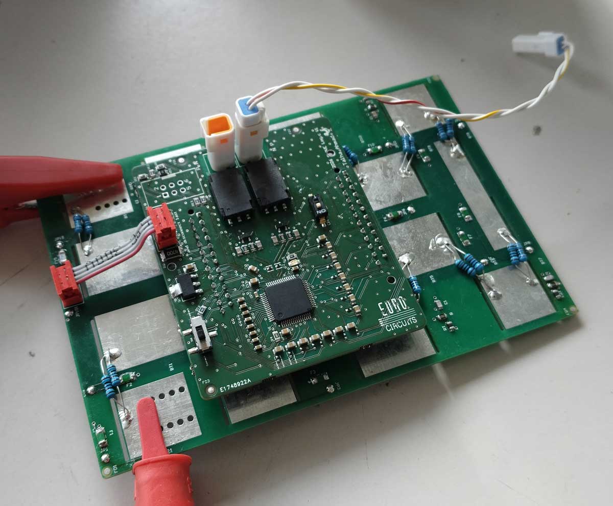 Formula Electric Belgium New Slave PCB