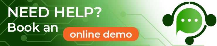 Book Online Demo - Transactional banner