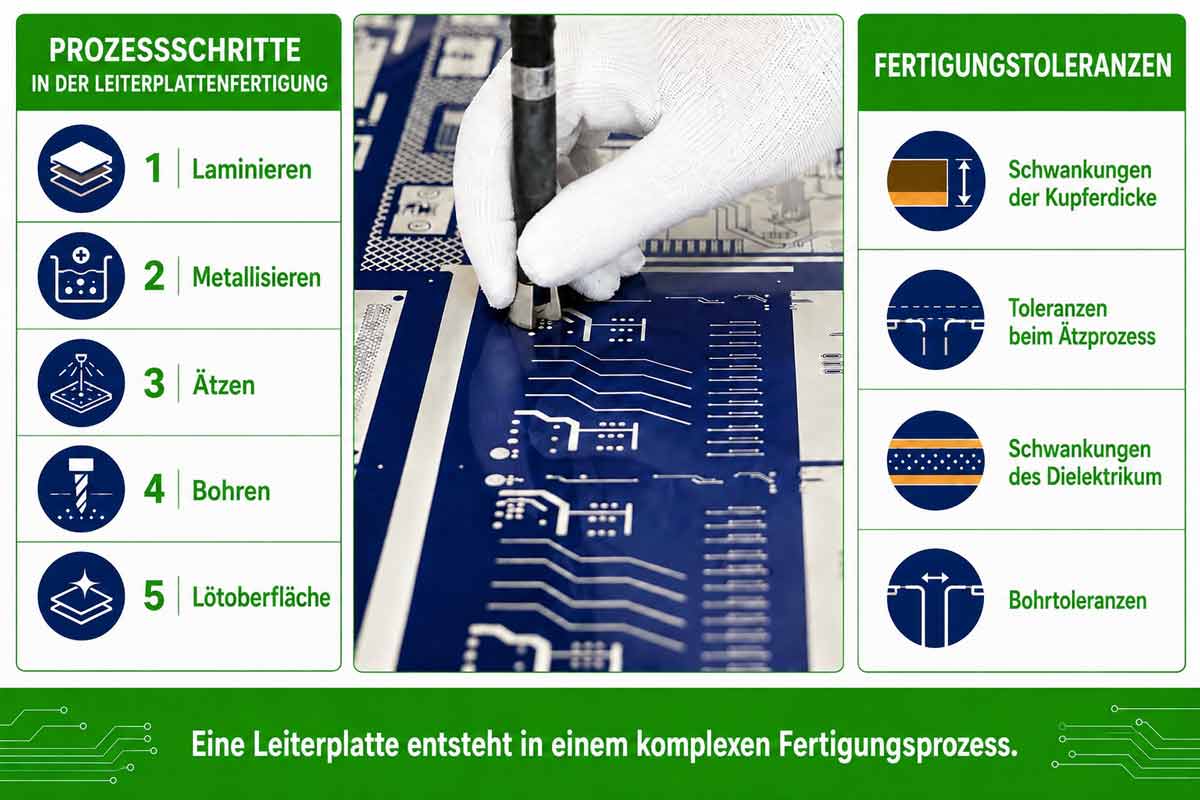 Infographic PCB Standardisation - German
