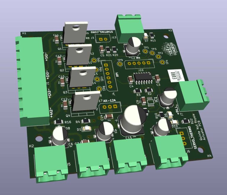UC Louvain 2026 Actuator Board